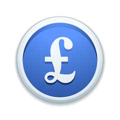 Pound button sign illustration