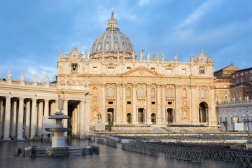 Rome - St. Peter's Basilica - "Basilica di San Pietro" 