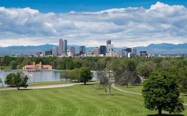 Foto op Plexiglas Downtown Denver Scenic © EdgeofReason