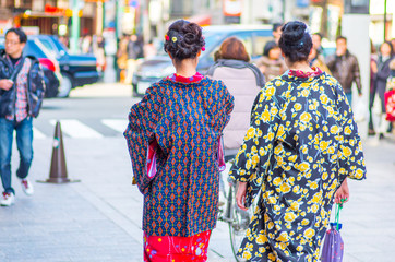 Kimono,the traditional Japanese national costume