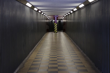 Pedestrian subway in London