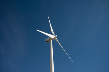 Large Windmill against the blue sky
