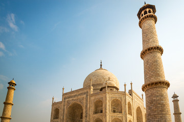 Fototapeta premium Fragment of Taj Mahal India 