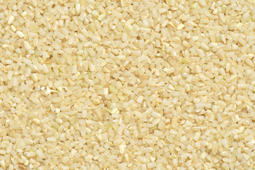 Brown rice background