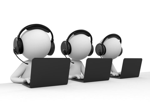 There are three tele consultants