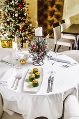 Christmas table