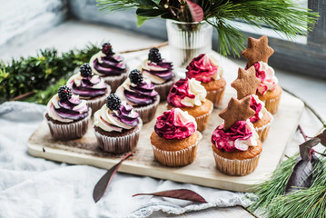 Christmas cupcakes