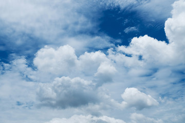 Naklejka na ściany i meble clouds and blue sky weather background