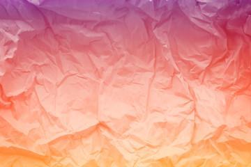 Texture of crumpled paper