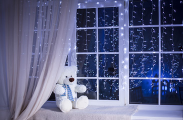 Christmas teddy bear