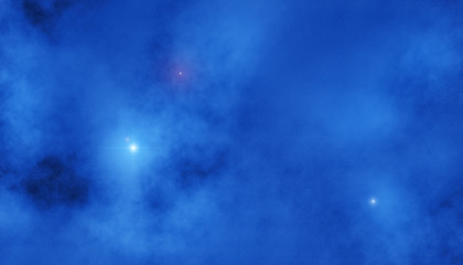 Milky way stars and star-dust in deep space / cosmos. 