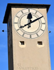 horloge de lagare ferroviaire de st-moritz