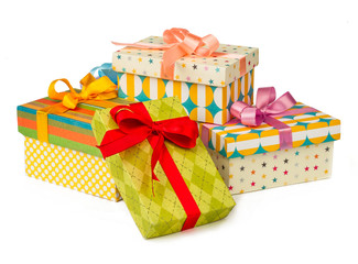 gift boxes isolated - 98495022