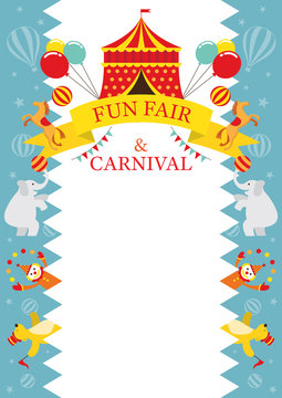 Fun Fair, Carnival, Circus, Frame, Amusement Park, Theme Park, Carnival, Fun Fair