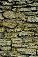 Background of old und ruined stone wall