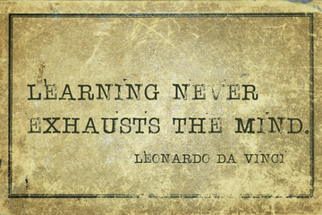 learning DaVinci