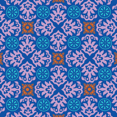 Floral Ornamental Vector Pattern