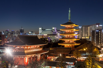 Obraz premium Świątynia Asakusa Asakusa
