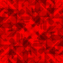 Naklejka premium Abstract geometric background with triangular polygons.