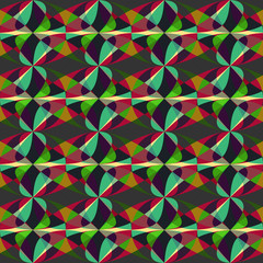 Fototapeta premium Seamless geometric pattern. Vector illustration.