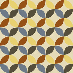 geometric pattern background vintage style pastel tone