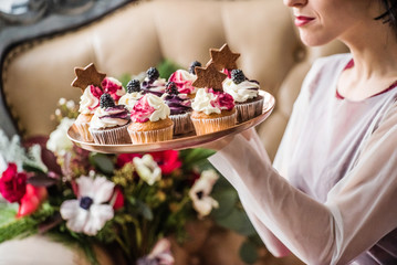 Christmas cupcakes