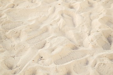 Fototapeta na wymiar sand beach in Rayong Thailand