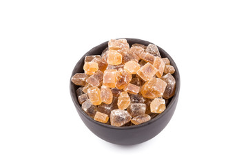 cane sugar in a bowl