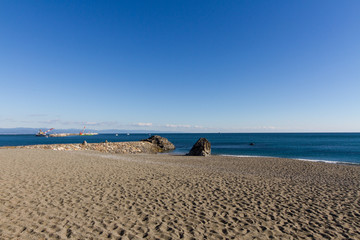 高知県高知市　桂浜の風景