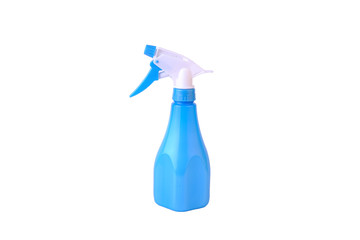 spray bottle isolated on white background. 