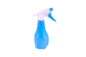 spray bottle isolated on white background. 