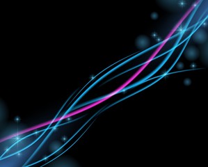 blue abstract background with lines