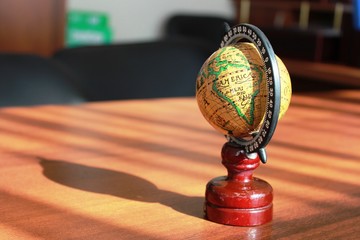 Глобус как напоминание о путешествиях