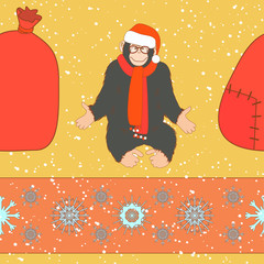 Christmas seamless Pattern.