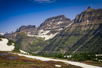 The Garden Wall, Glacier National Park, Montana, USA.