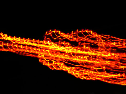 guitar on fire