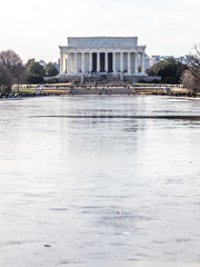 Lincoln Memorial in Winter