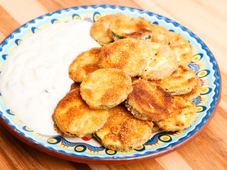 Fried zucchini