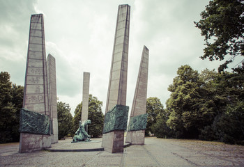 Monument in Warsaw, Poland.