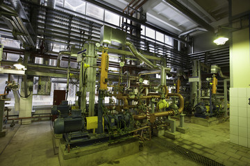 post of pumping gasoline at a refinery