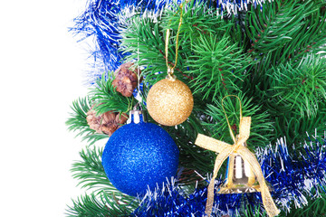 Decorated Christmas tree