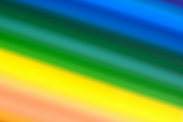 Blur image of Colorful Pencils / Colorful Background