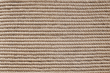 Background image of rows of rope texture