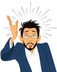 Businessman had an idea