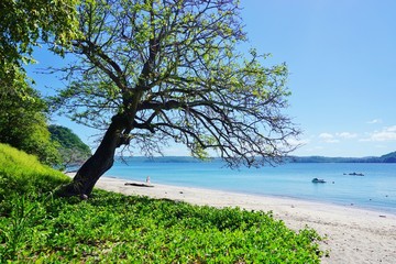 The Playa Blanca beach in Peninsula Papagayo in Guanacaste, Costa Rica