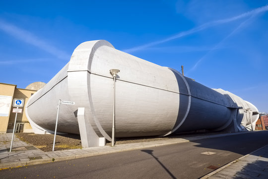 Grosser Windkanal, Aerodynamischer Park, Berlin-Adlershof, Deutschland