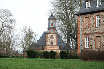 Kirche von Langenselbold im Main-Kinzig-Kreis