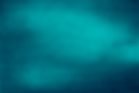 Abstract blue green blurred background
