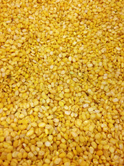 Dal or dhal at the market ready to sell