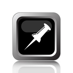 Fototapeta premium Pin icon